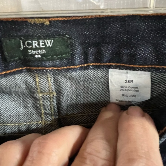 J. Crew Blue Straight Leg Jeans Timeless Fit - Picture 2 of 6